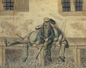 Jødiske alsaciske kuske av Unbekannt Unbekannt